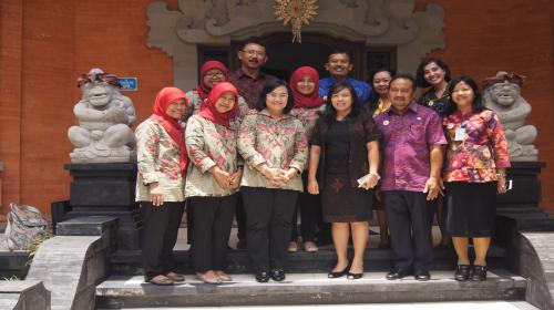 Kunjungan dari Lembaga Administrasi Nasional ke kantor PDAM Kota Denpasar, tanggal 21 Oktober 2016