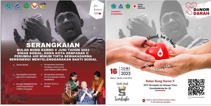 Serangkaian acara HUT Perumda Air Minum Tirta Sewakadarma ke-26