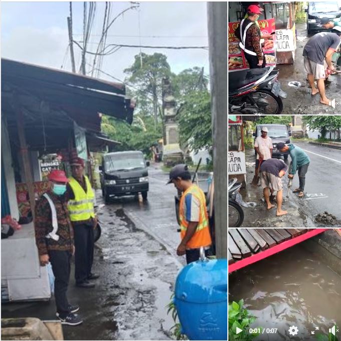 Pelaksanaan perbaikan kebocoran pipa 16" PVC di Jl. Waribang