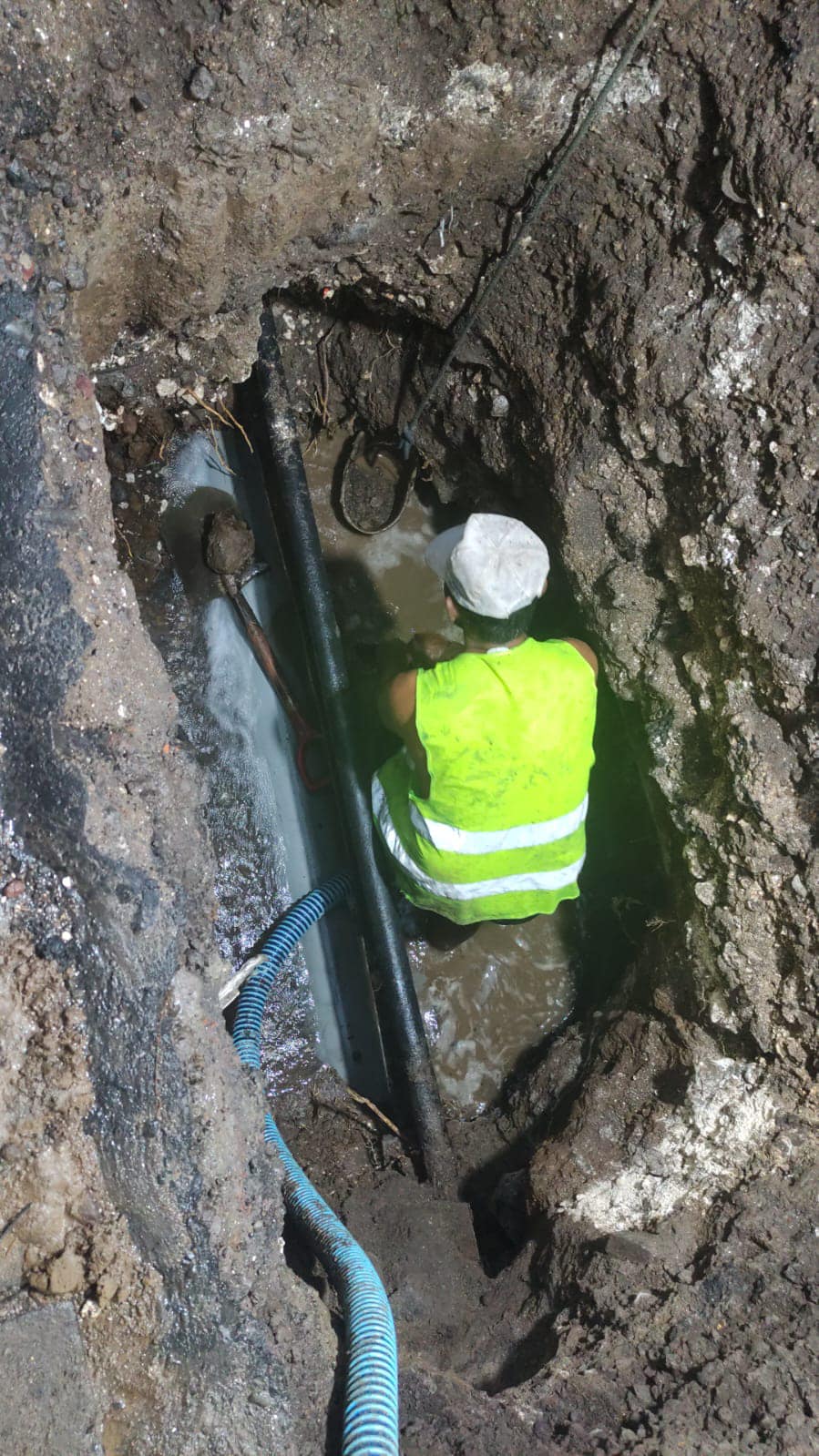 Pemasangan Valve 8" Program Pelaksanaan Pemasangan DMA