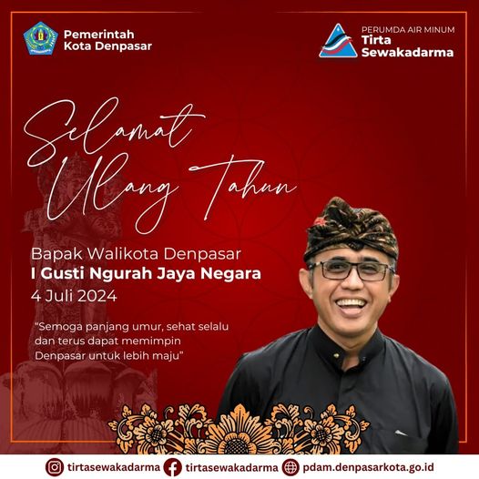 Rahajeng Wanti Warsa Bapak Walikota Denpasar, I Gusti Ngurah Jaya Negara