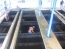 Pengurasan IPA Waribang yang merupakan salah satu sumber produksi   air  PDAM Kota Denpasar.